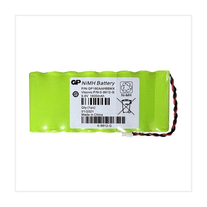 Visonic Ni-MH 9.6V 1800mAh (8x1.2V AA), 0-9912-G