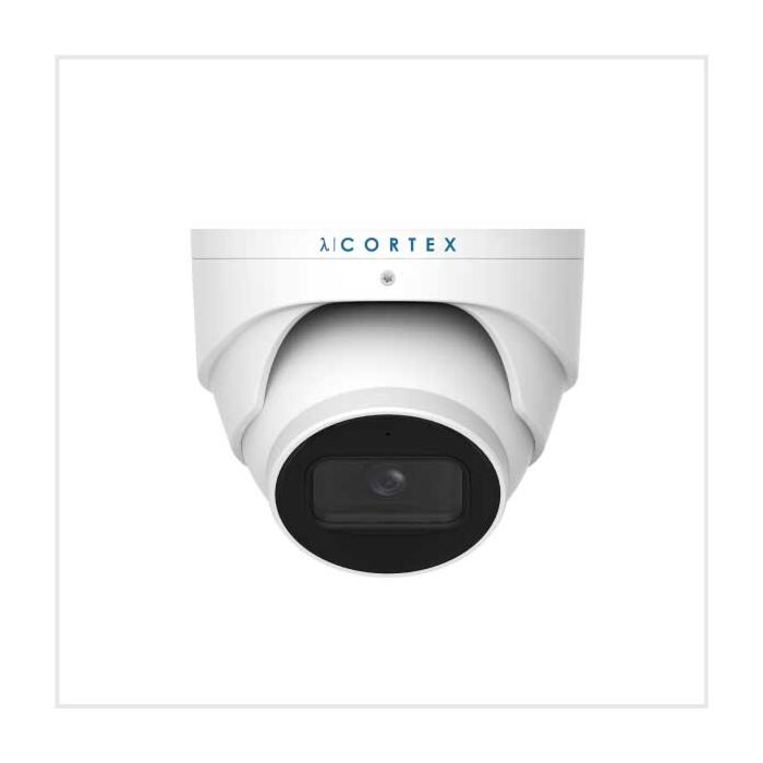 λ | Cortex 5MP SMD IR Fixed Lens IP Turret Camera, CTX-5MP-IPC-TUR3-FW