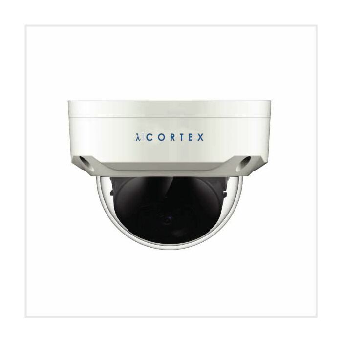 λ | Cortex 5MP Lite AI IR Network Dome Camera (White), CTX-5MP-IPC-VAN-FW λ | Cortex 5MP Lite AI IR Network Dome Camera (White), CTX-5MP-IPC-VAN-FW