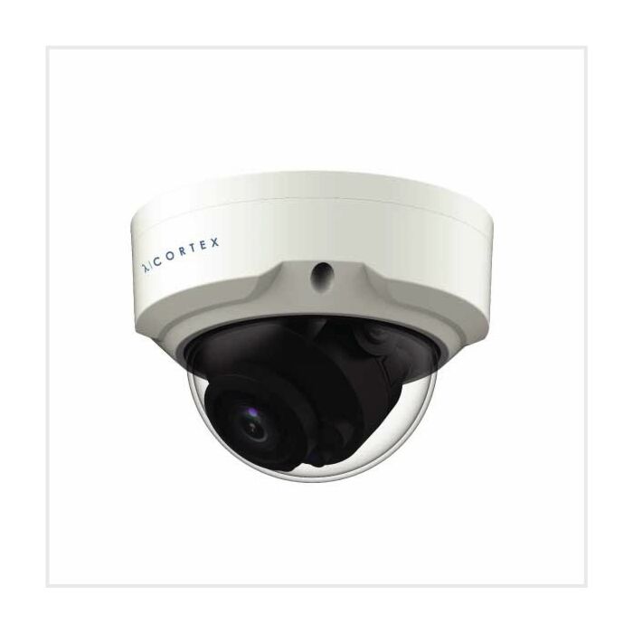 λ | Cortex 8MP SMD IR Motorised Vandal Dome Camera (White), CTX-8MP-IPC-VAN3-MW