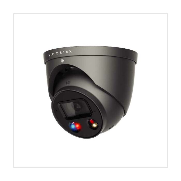 λ | Cortex 5MP Active Deterrent Turret Camera, CTX5C-IP-AD-TUR-S2FG λ | Cortex 5MP Active Deterrent Turret Camera, CTX5C-IP-AD-TUR-S2FG