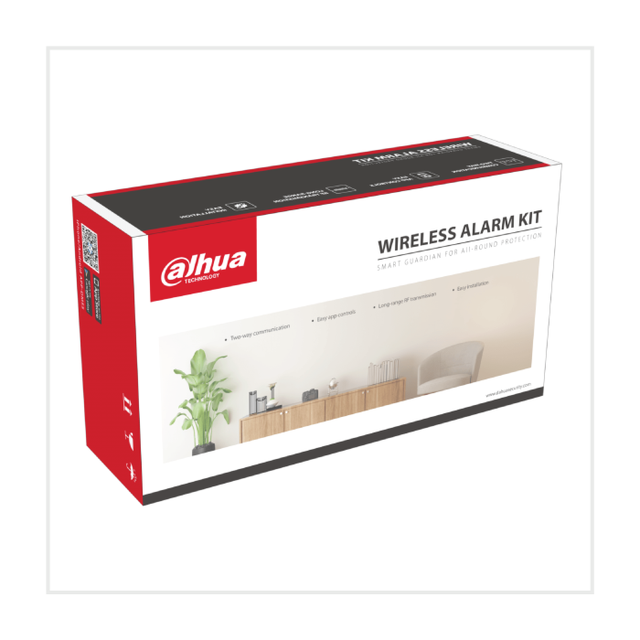 Dahua Wireless Alarm Kit with KeyPad Hub 2, DHI-ALARMKIT-KEYPADS-V2