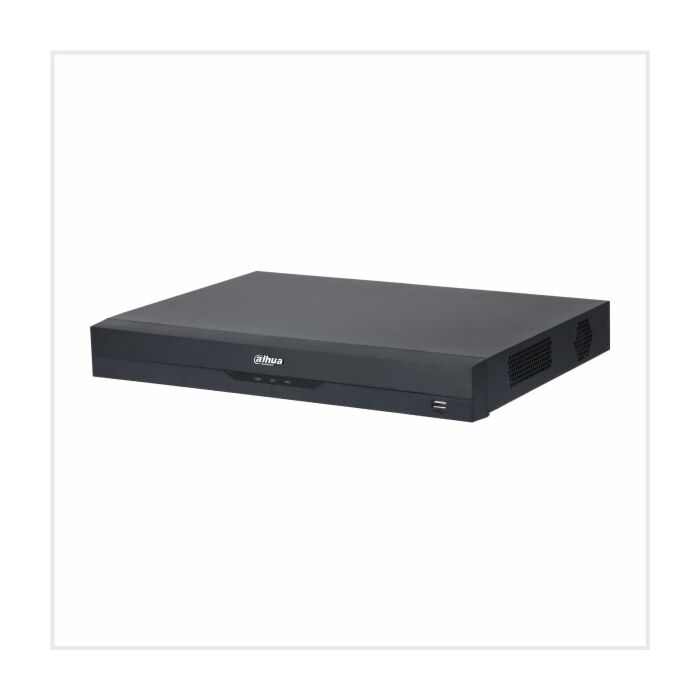 Dahua 16CH 4K-N/5MP 2HDDs WizSense POC XVR, DH-XVR5216AN-4KL-I3-16P