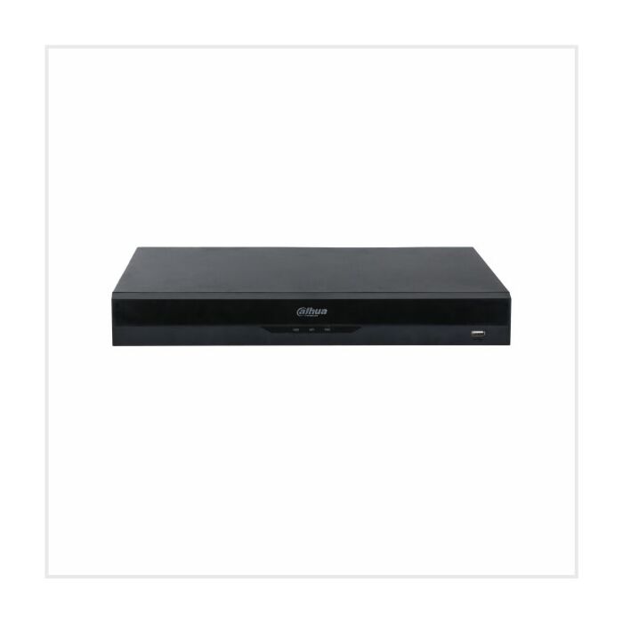 8 Channels 8 PoE 2HDD WizSense NVR, DHI-NVR5208-8P-EI
