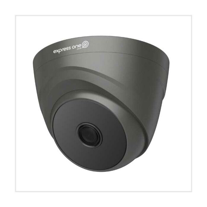 Express One 5MP Fixed Lens HDCVI IR Turret Camera (Grey), EXP-5MP-TUR-FG