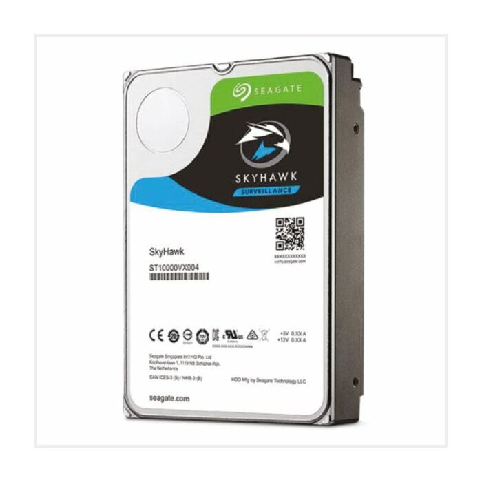 Seagate Skyhawk Surveillance Hard Drive (HDD) with 10TB Storage, HDD-ST10000VE