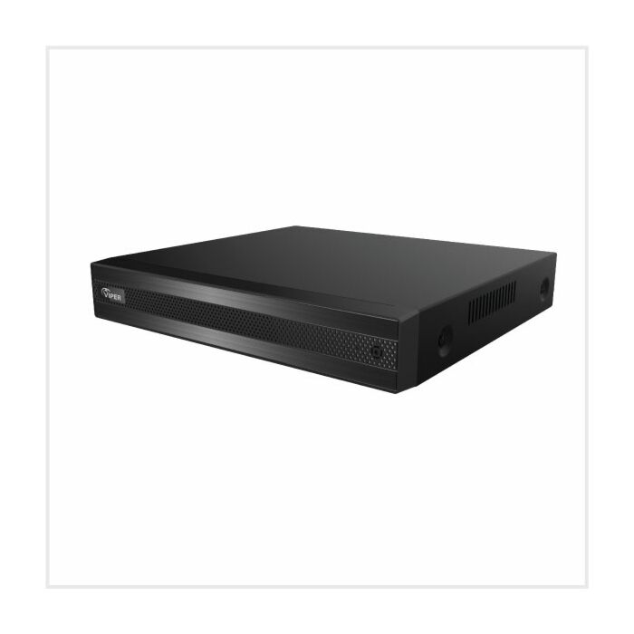 6MP 4CH Compact NVR with 1 SATA 3.0 (Barebones, No HDD), VIPER-NVR-6MP-4BB