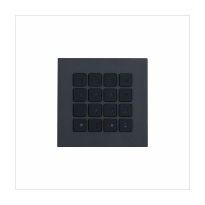 Dahua Touchless 0-CH IP55 IK07 Keypad Module, DHI-VTO4202FB-MK