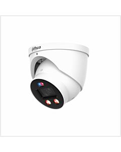 Dahua 8MP Smart Dual Light Active Deterrence Fixed-focal Eyeball WizSense TIOC Pro Network Camera, DH-IPC-HDW3849HP-AS-PV-0280B-PRO