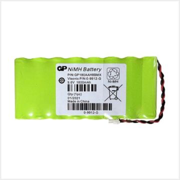 Visonic Ni-MH 9.6V 1800mAh (8x1.2V AA), 0-9912-G