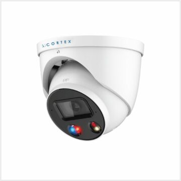 λ | Cortex 4K Light & Siren Active Deterrent Camera, CTX8C-IP-AD-TUR-S3FW