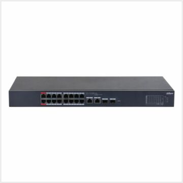 18-Port Cloud Managed Desktop Switch with 16-Port PoE, DH-CS4218-16ET-135