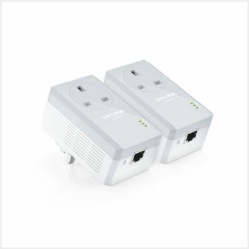 TP-Link AV600 Passthrough Powerline Starter Kit, TL-PA4010PKIT